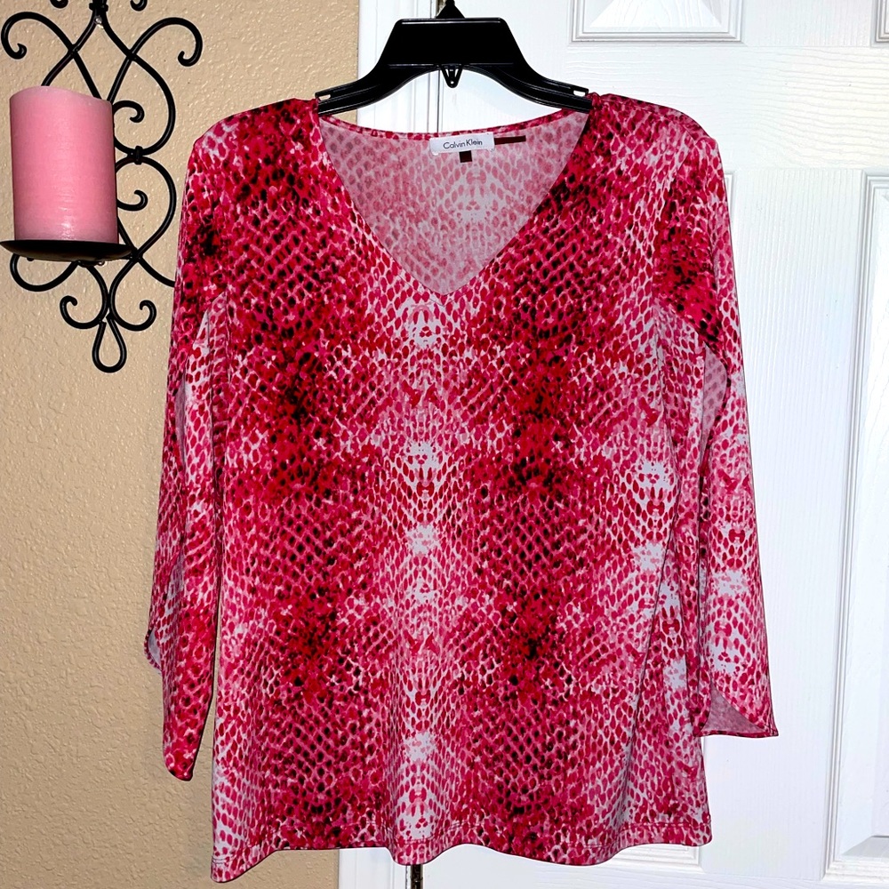 Calvin Klein Womens Blouse